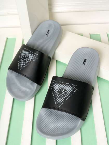 HRX by Hrithik Roshan Unisex Printed Sliders