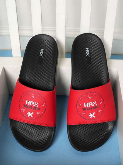 HRX by Hrithik Roshan Unisex Printed Sliders