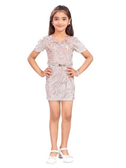 Lei-Chie Girls Print
                    Bodycon Midi Dress