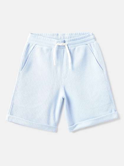 United Colors of
                    Benetton Boys Striped Printed Shorts