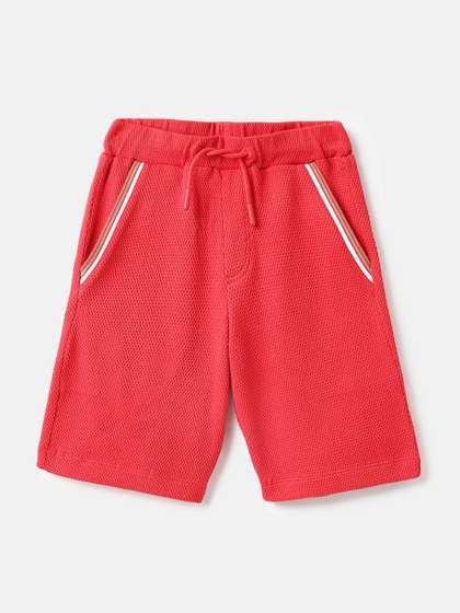 United Colors of
                    Benetton Boys Self Design Regular Fit Shorts