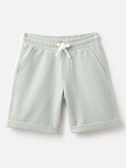 United Colors of
                    Benetton Boys Solid Regular Fit Regular Shorts