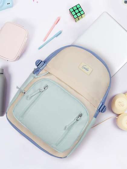 Price History of Genie Women Colourblocked Backpack from Myntra
