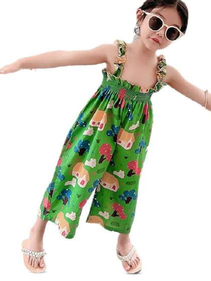 StyleCast x Revolte
                    Girls Printed Basic Jumpsuit