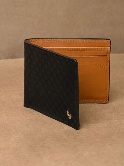 LOUIS STITCH Men
                      Printed Leather Two Fold RFID Protected Wallet