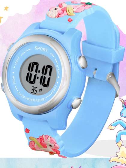 SWADESI STUFF Unisex
                      Kids Dial & Straps Digital Multi Function
                      Automatic Watch