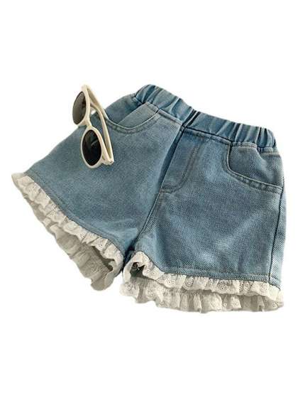 YK Girls Denim Shorts