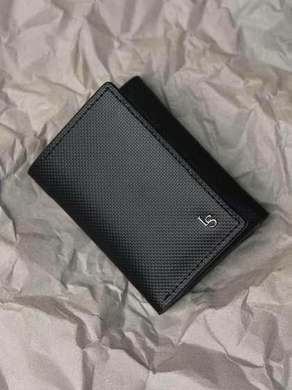 LOUIS STITCH Men Leather
                    Three Fold Wallet