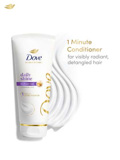 Dove Daily Shine Conditioner With Bio Protein - 175 ml