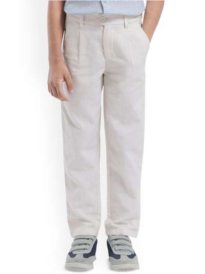 RARE ONES Boys Solid
                    Trousers