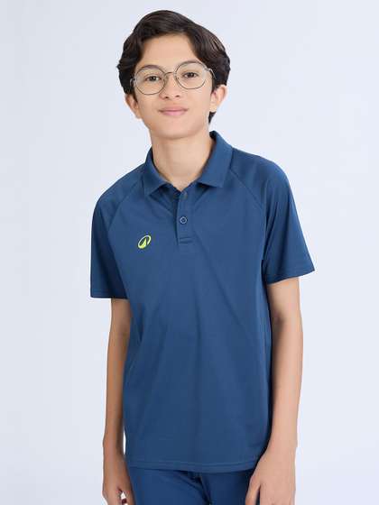 Decathlon FLX - Boys
                      Solid Polo Collar T-Shirt
