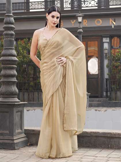 Tikhi Imli
                        Embroidered Beads and Stones Party Wear Saree