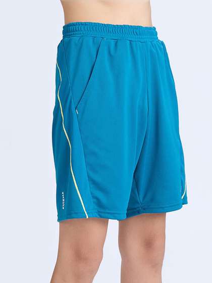 Decathlon Kuikma - Boys
                    Blue 530 JR Moisture Managing Badminton Shorts
