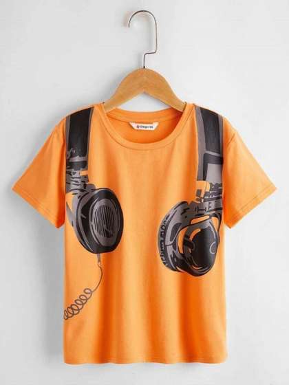 Dagcros Boys Printed
                    T-shirt