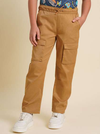 Jack & Jones Junior
                    Boys Regular Fit Cargos Trousers