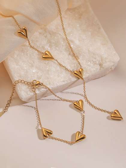 Jewels Galaxy Gold-Plated Jewellery Set