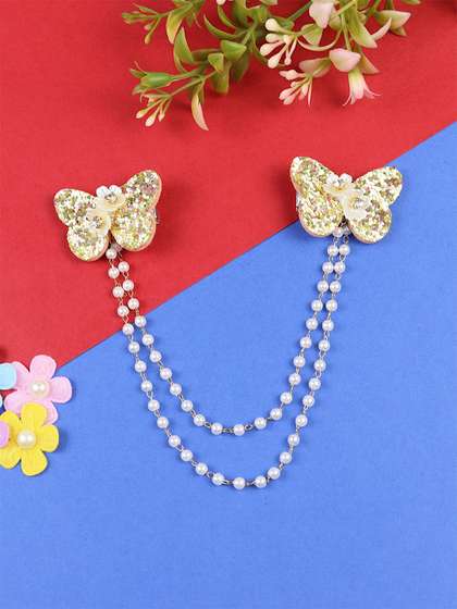 Asthetika Kids Girls
                    Beaded Alligator Hair Clip