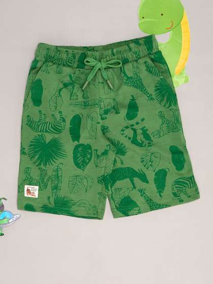 Pantaloons Junior Boys
                    Floral Printed Shorts