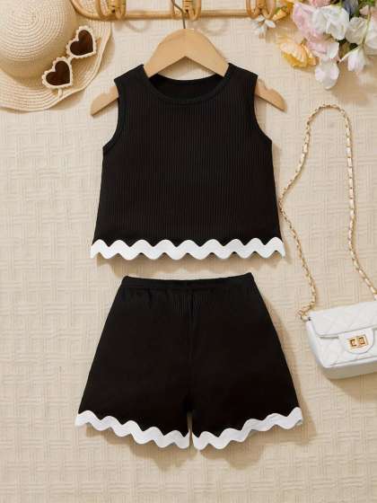 YK Girls Top With Shorts