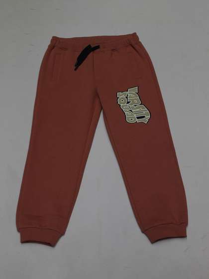 JUNIOR KILLER Boys
                      Typography Pure Cotton Joggers