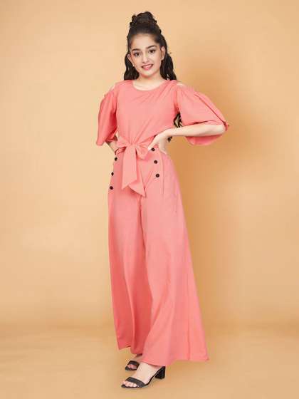YK Girls Basic Jumpsuit