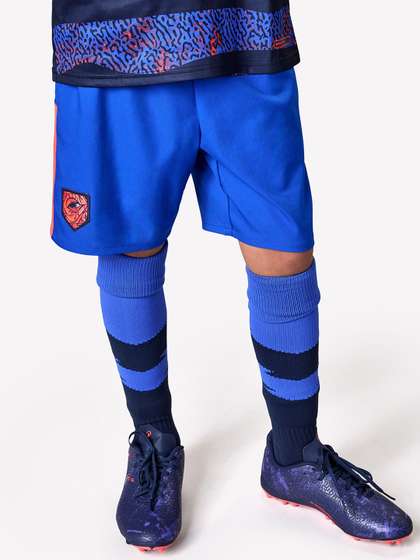 Decathlon Kipsta - Kids
                    Blue Viralto Abrasion Resistance Football Shorts