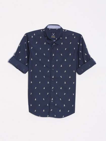 Allen Solly Junior
                      Boys Slim Fit Printed Casual Shirt