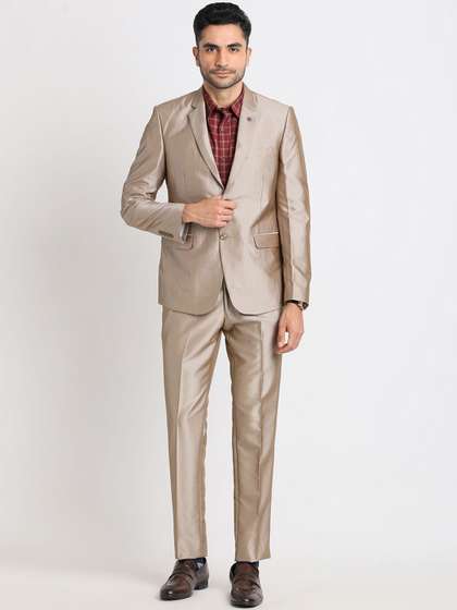 Turtle Self-Design
                          Slim Fit Single-Breasted 2 Piece Suits