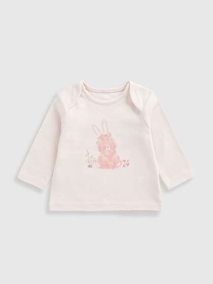 mothercare Girls
                    Applique T-shirt