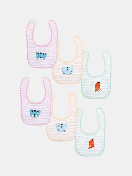 Bodycare Kids Pack Of 6
                    Assorted Cotton Bibs
