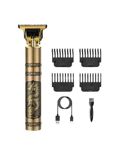 BULLSTORM T9
                    Rechargeable Haircut Grooming Kit Trimmer - Golden