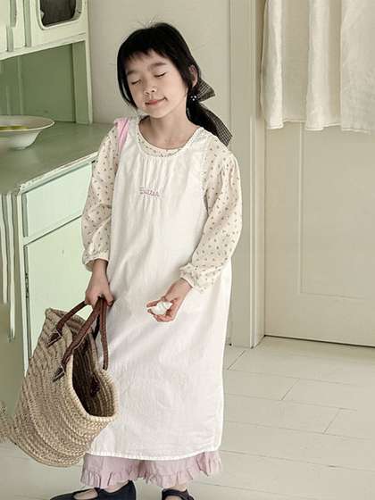 LULU & SKY Girls
                    Printed Maxi Nightdress