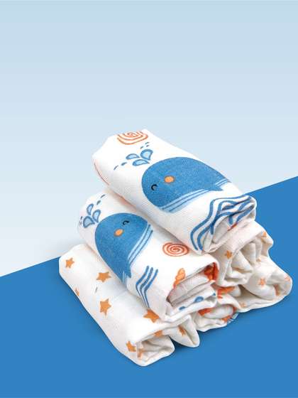 Nuluv Infants Pack Of 5
                    Printed Wash Cloth