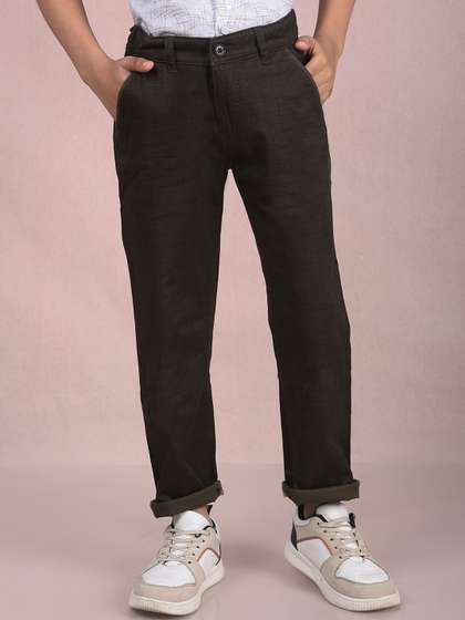 Crimsoune Club Boys
                      Printed Urban Slim Chinos Trousers