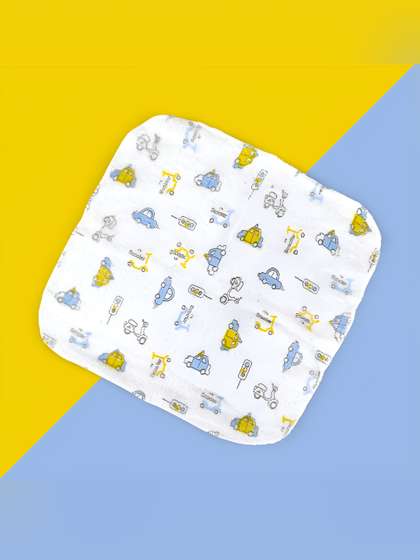 Nuluv Boys 6-Pcs Printed
                    Baby Napkins