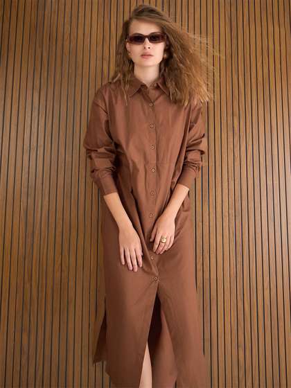 SASSAFRAS Shirt Maxi
                        Dress