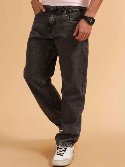 WROGN Men Comfort
                        Relaxed Fit Mid-Rise Light Fade Jeans