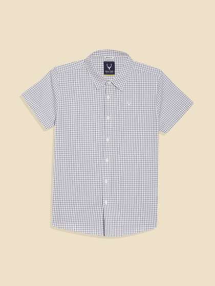 Allen Solly Junior Boys
                    Micro Checks Checked Casual Shirt