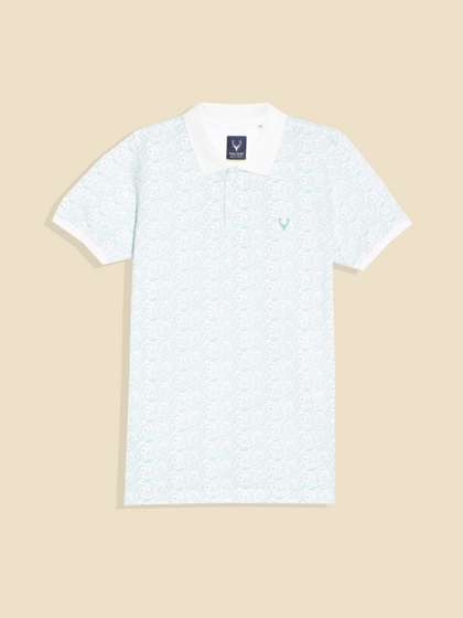 Allen Solly Junior Boys
                    Humour and Comic Printed Polo Collar T-shirt