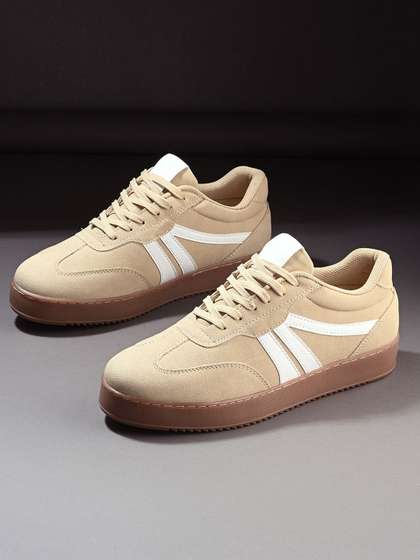 The Roadster
                          Lifestyle Co. Men Lace-Ups Round Toe Sneakers