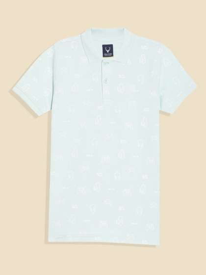 Allen Solly Junior Boys
                    Printed Polo Collar Short Sleeves T-Shirt