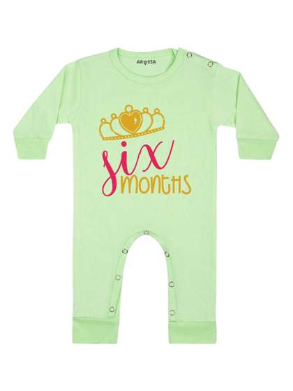 Arvesa 6 Month Printed
                    Bodysuit