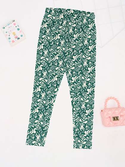 Pantaloons Junior Girls
                    Printed Leggings