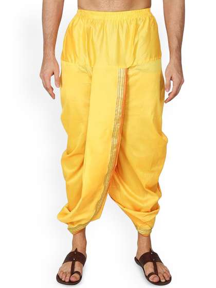 RAMESHWARAM
                        FABRICSfashionTypMens Ready-to-Wear Dhoti with
                        Pocket