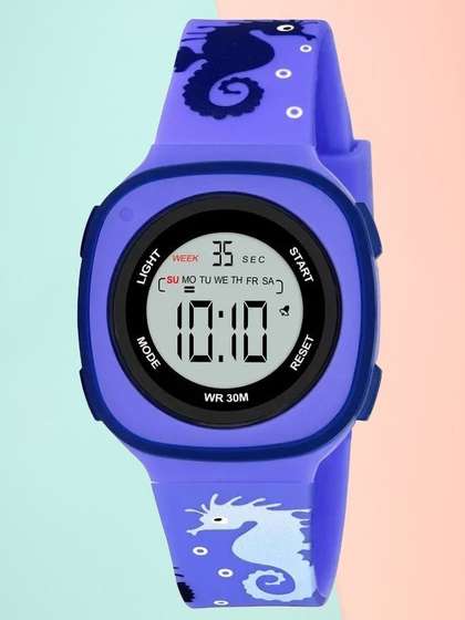 Otage Unisex Kids Dial
                    & Straps Digital Multi Function Watch 2207LK
                    Square Lavender3
