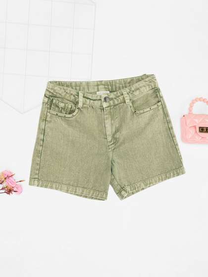 Pantaloons Junior Girls Denim Shorts