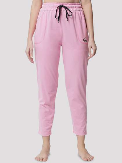 FIT N FAME Women Solid Cotton Pyjamas