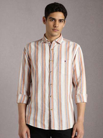 Price History of Louis Philippe Sport Slim Fit Striped Long