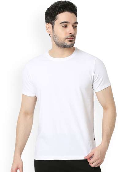 UnderJeans by
                          Spykar Round Neck Lounge T-Shirt