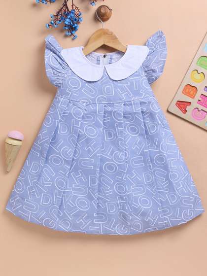 Blushh Berry Girls
                    Floral Print Fit & Flare Dress